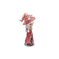 Chapéu da Bruxa Gatinha Direita.gif