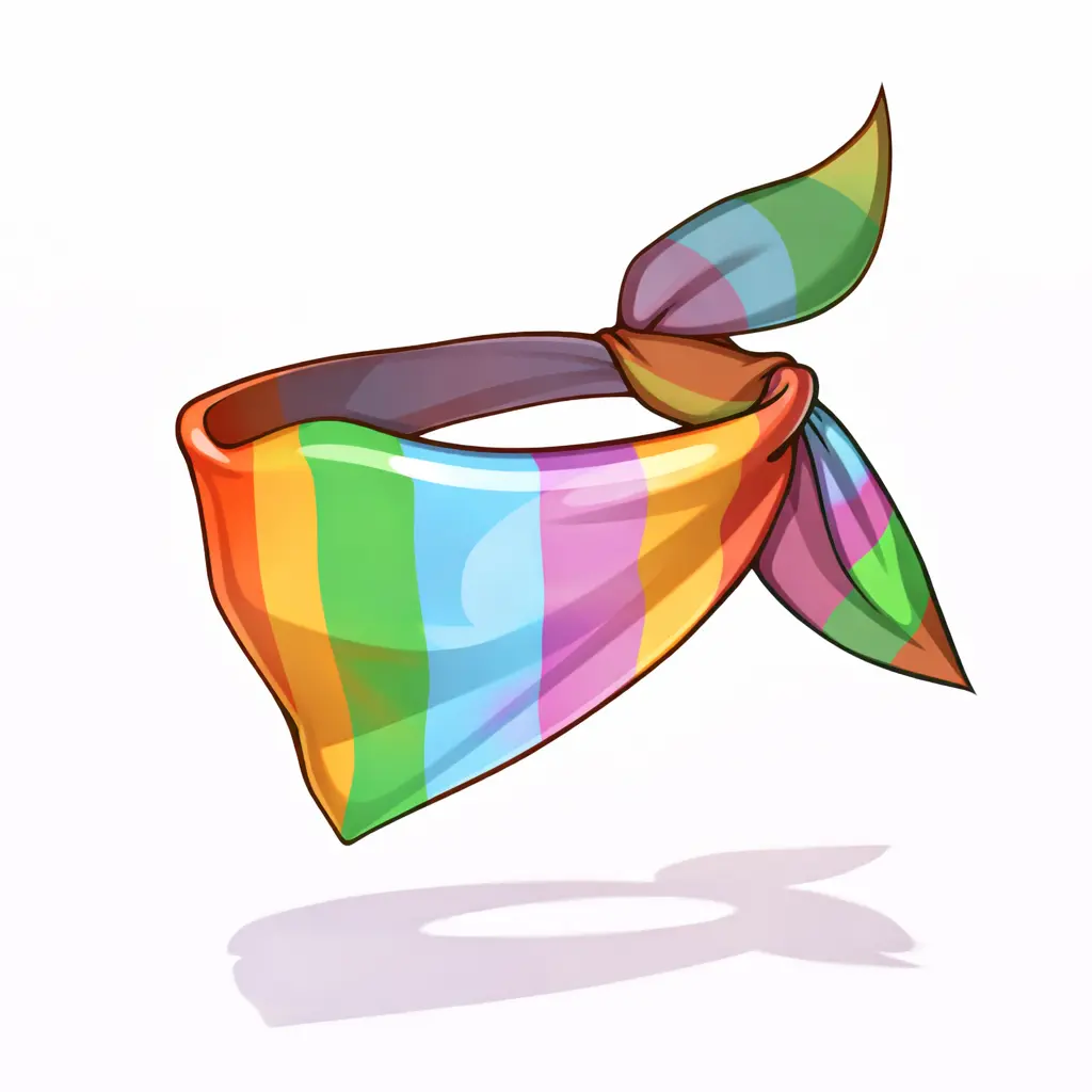 Lenço Arco-íris da Fortuna