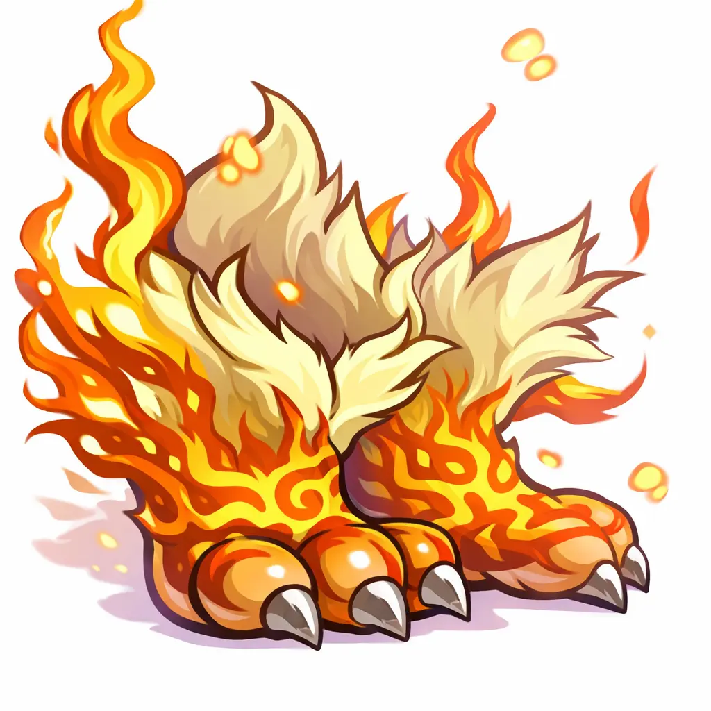 +20 [MEGA] Patas de Raposas Fugazes [Carta Flor do Luar]