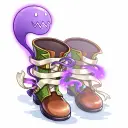 +13 Botas Decadentes do Arrogante [Carta Bispo Decadente]