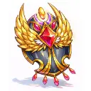 +10 Escudo da Fênix da Guarda Real [Carta Alice]