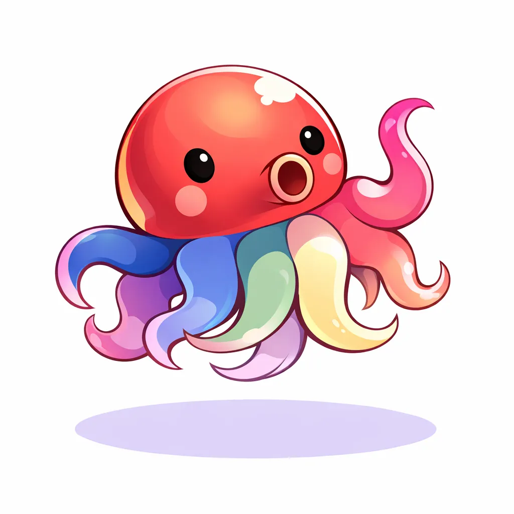 Chapéu Polvo Arco-Íris