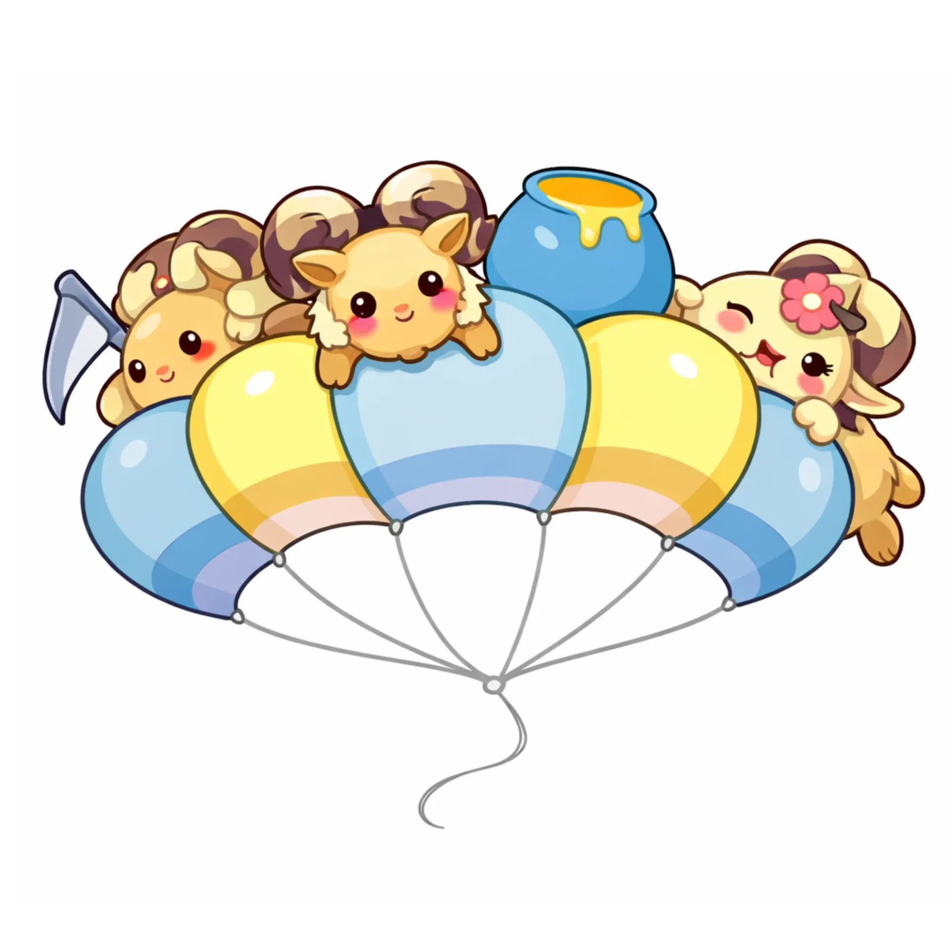 Paraquedas dos Baphomet Jrs.