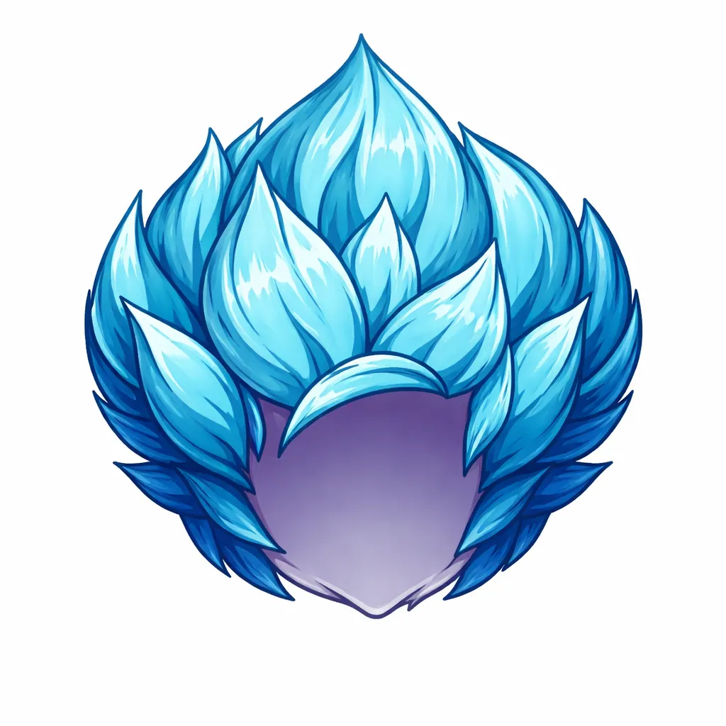 Peruca do Super Saiadim Deus