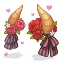 Chifres de Oni Adornados