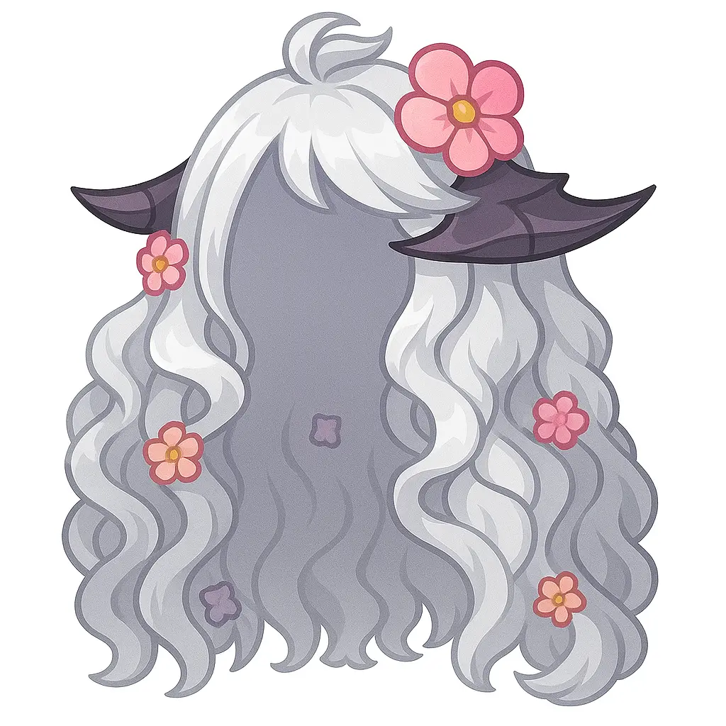 Peruca Platinada da Nidhogg