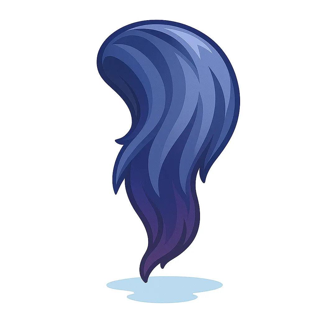 Rabo de Cavalo Azul