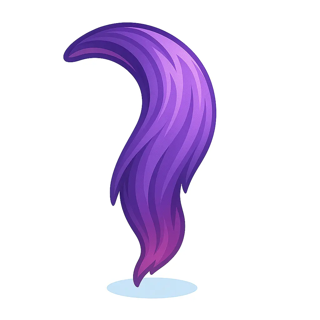 Rabo de Unicórnio Lilás