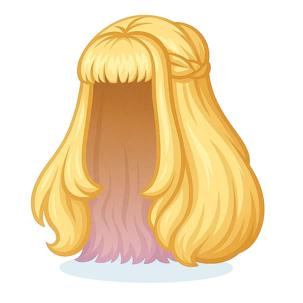 Peruca Loira da Caçadora