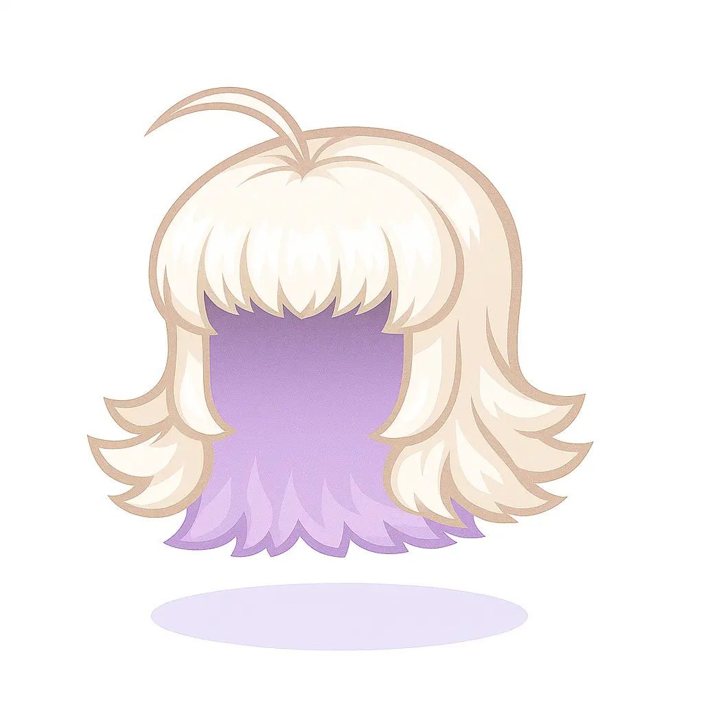 Peruca Branca da Engenheira