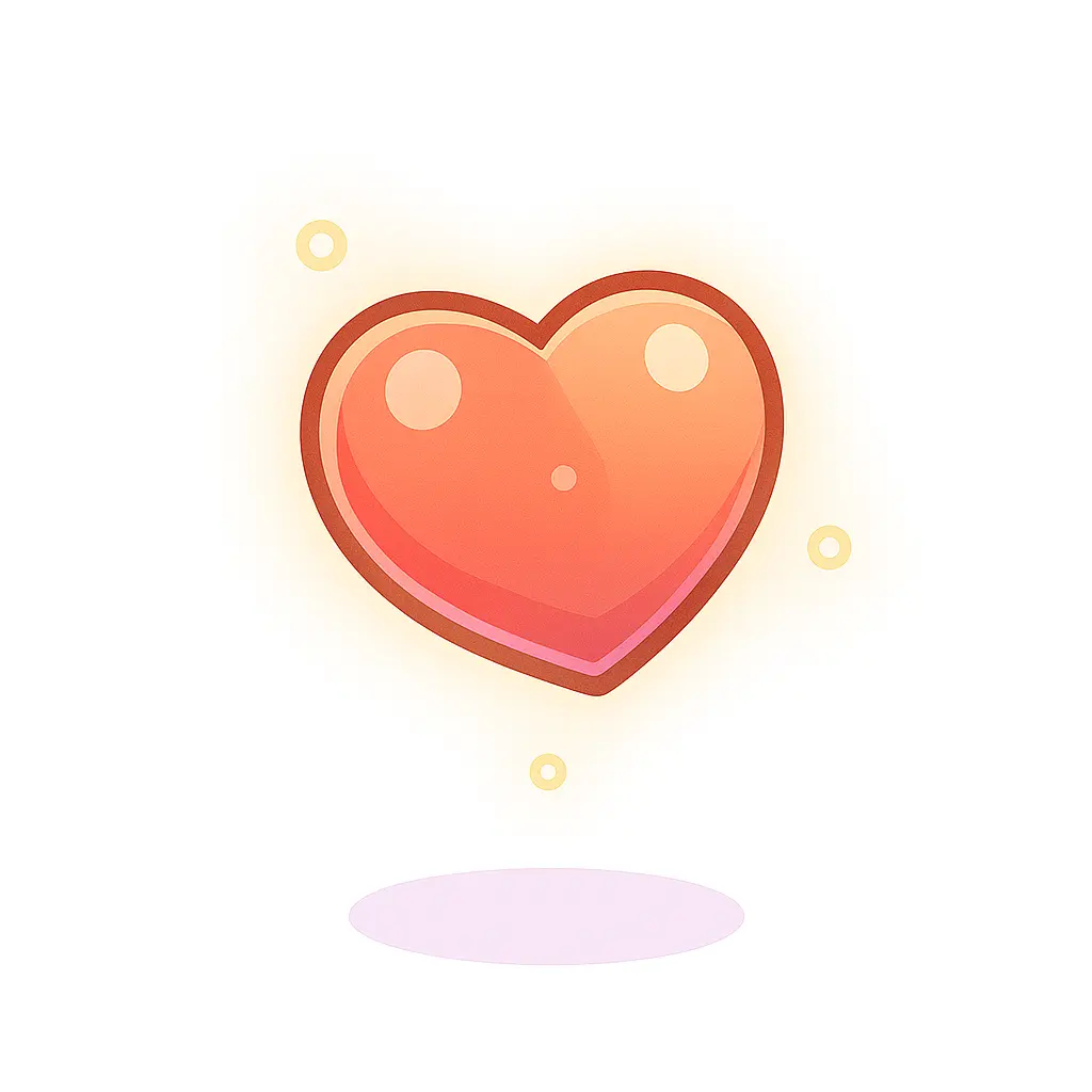 Pequeno Coração Flamejante