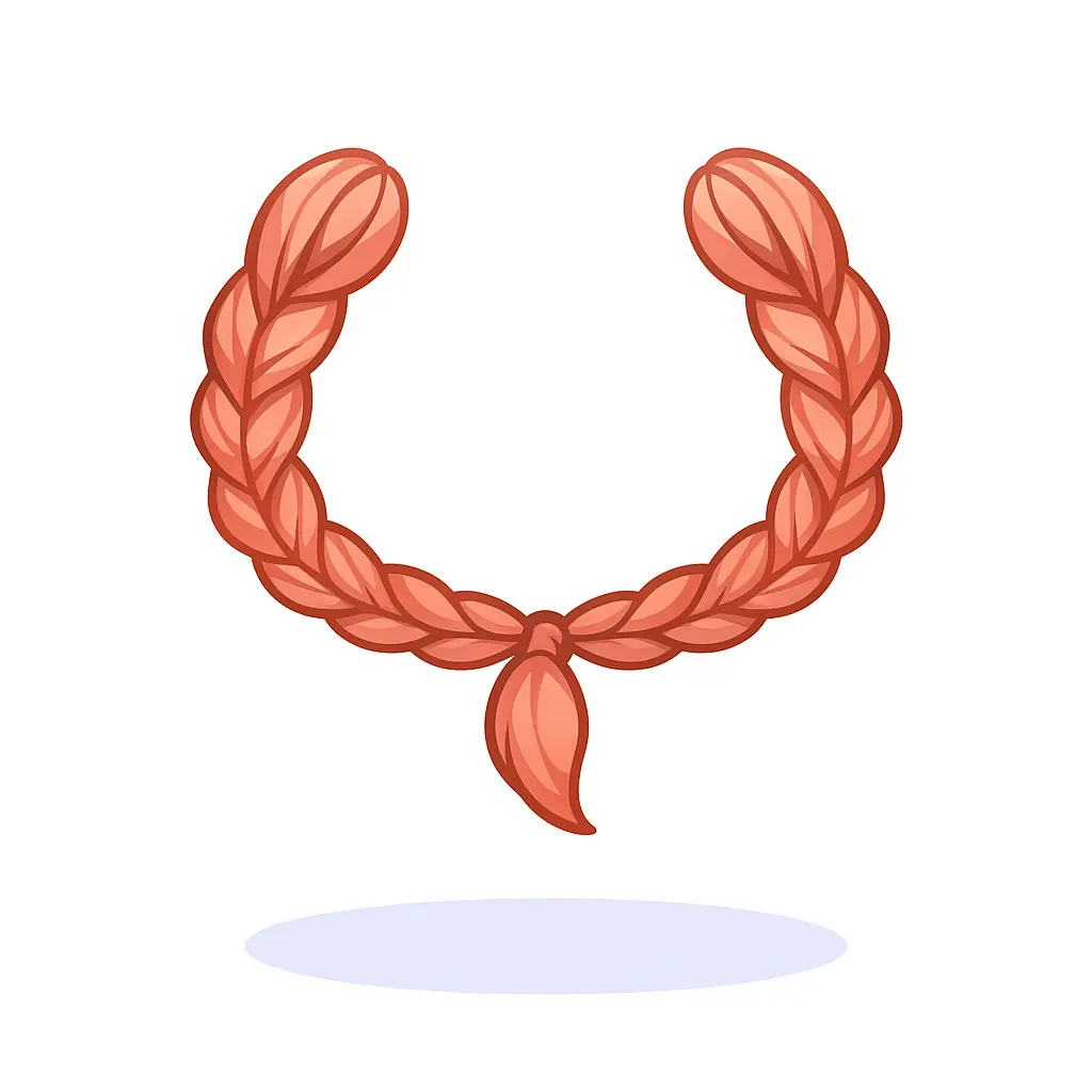 Trançado Avermelhado