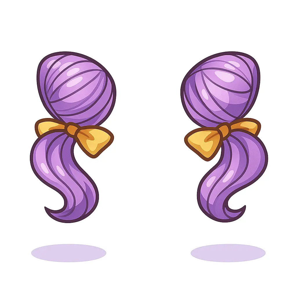 Aplique de Coque Lilás