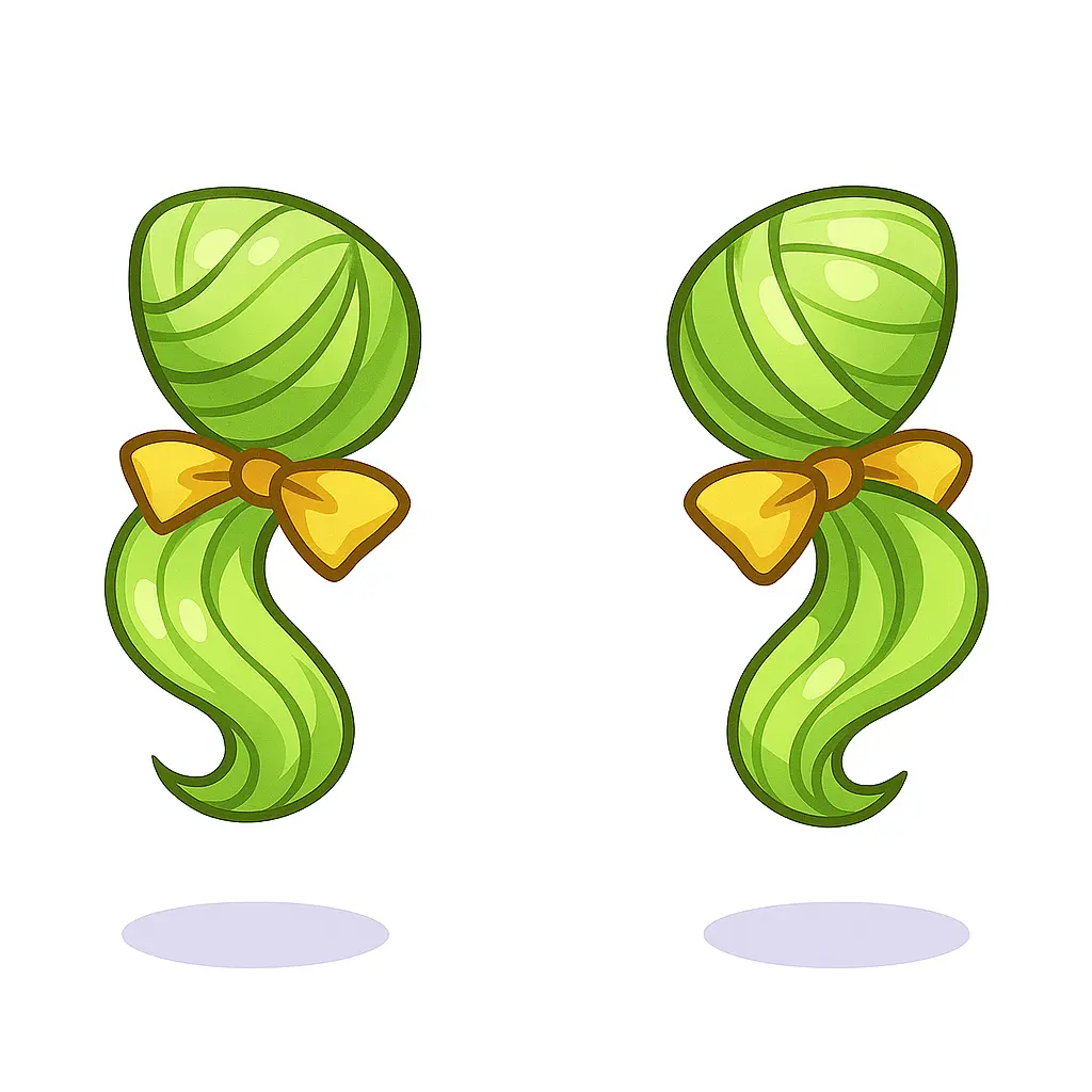 Aplique de Coque Verde