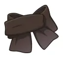 Cachecol Marrom com Laço