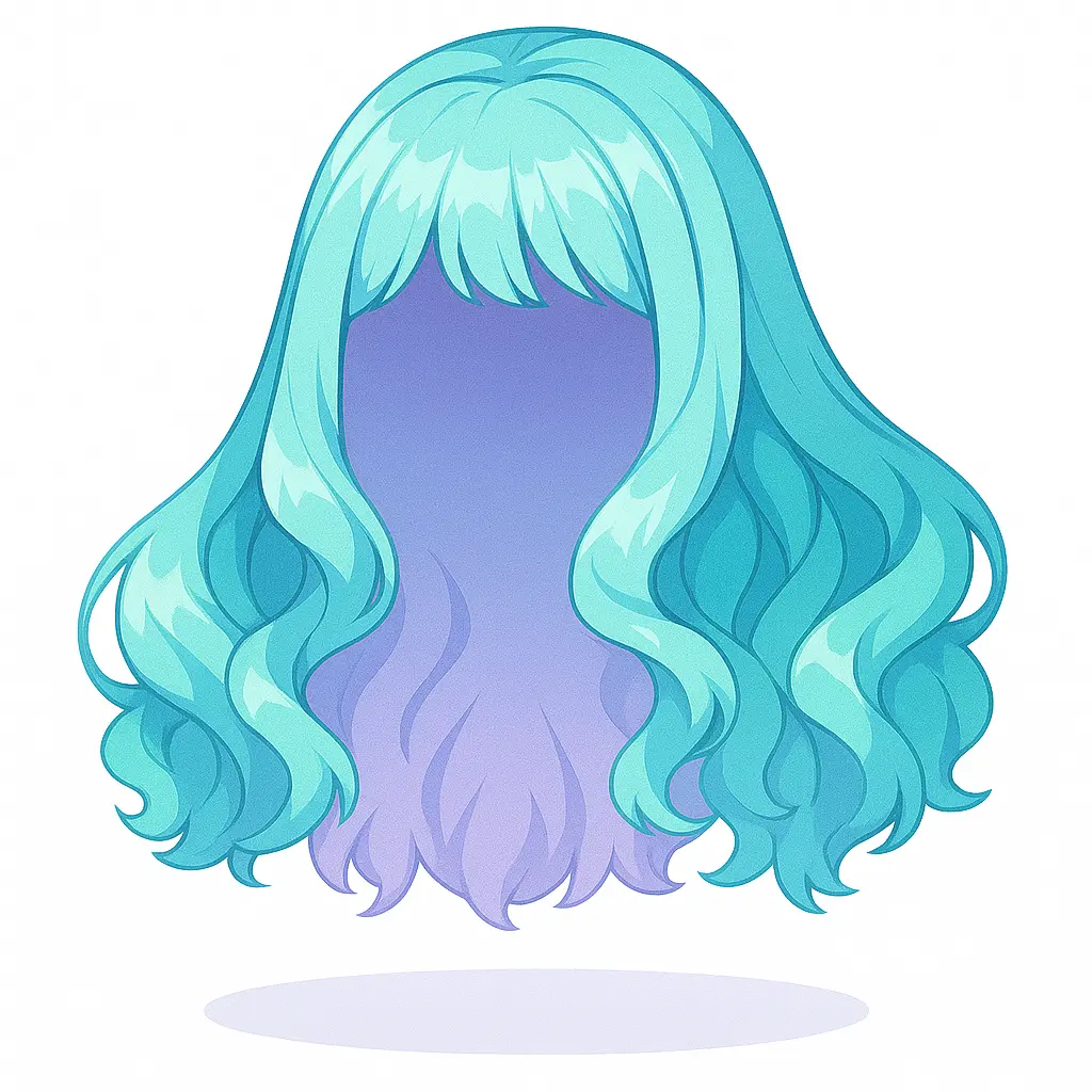 Cabelo Ondulado Coral