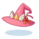 Chapéu da Bruxa Gatinha