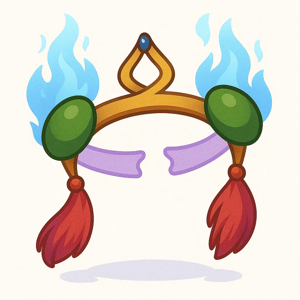 Diadema do Fogo Azul