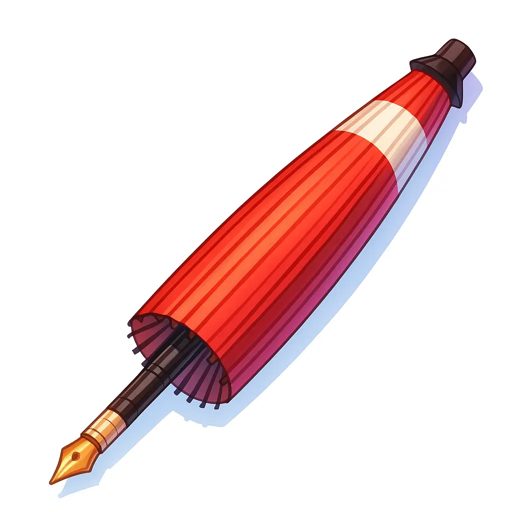 Guarda-Chuva Vermelho