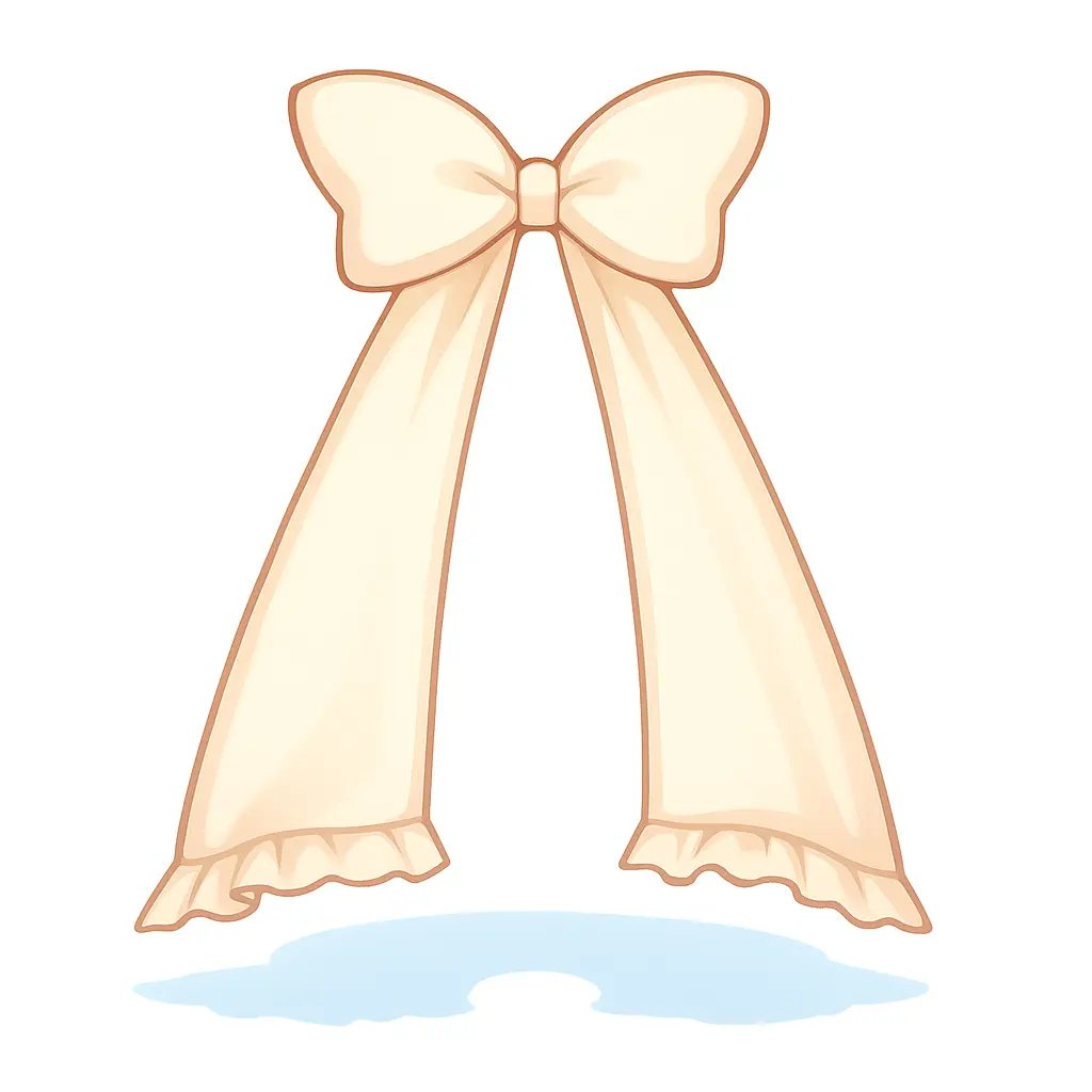 Laço Pomposo Branco