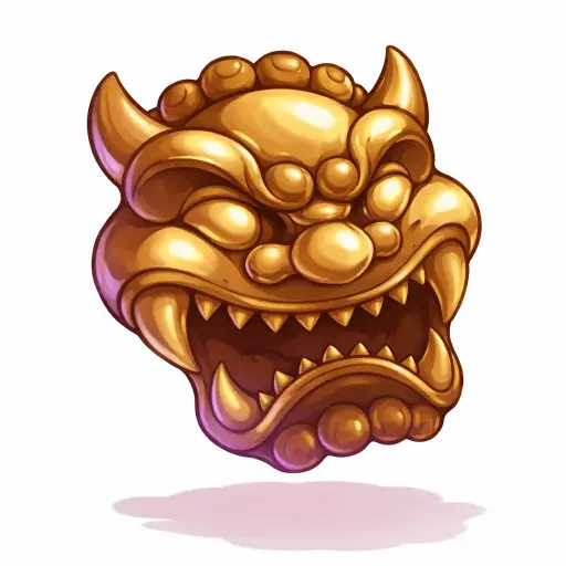 Máscara de Oni do Brado Retumbante