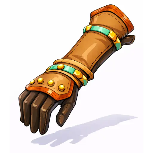 Luva do Falcoeiro do Poder Duplo [Carta Barão Coruja]