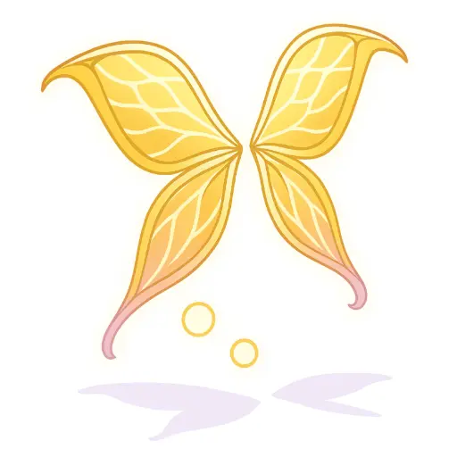 Asas Douradas da Borboleta