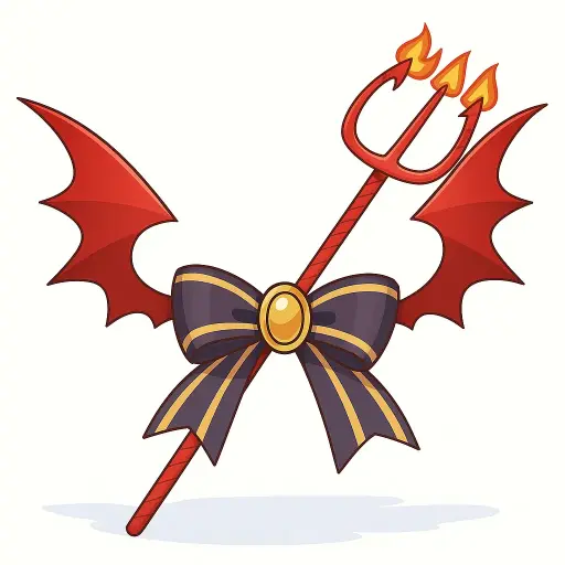 Tridente com Lacinho