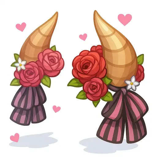 Chifres de Oni Adornados