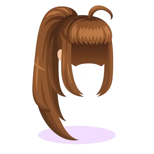 Peruca Castanho Claro