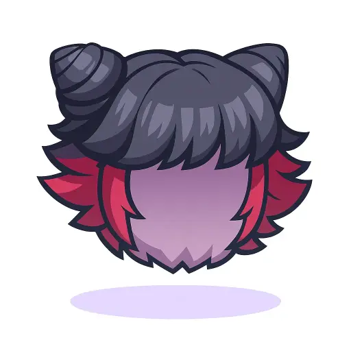 Peruca Curta de Gatinha Má