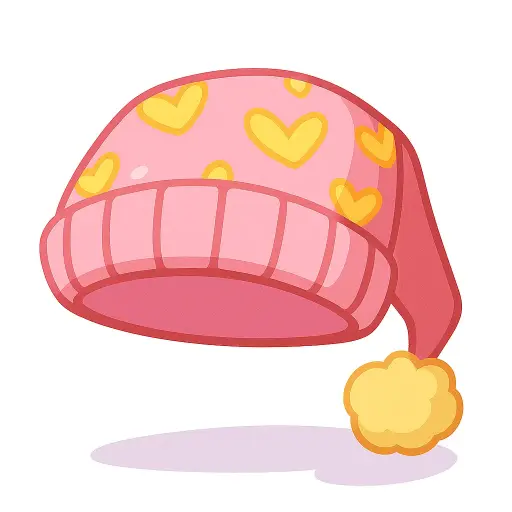 Toquinha Estileira de Pijama Rosa