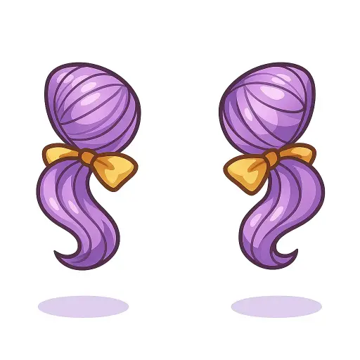 Aplique de Coque Lilás