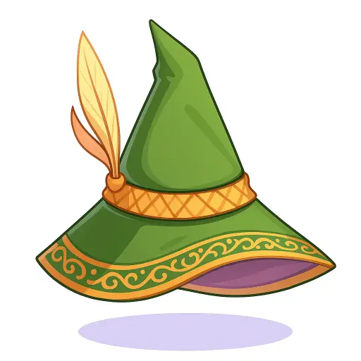 Chapéu do Bardo Verde