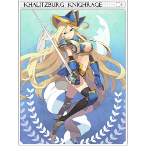 Carta Cavaleira Khalitzburg