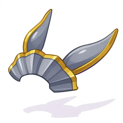 Adereço Azul Pontiagudo