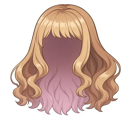 Cabelo Ondulado Caramelo