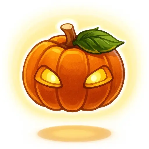 [Halloween 6] Chapéu de Abóbora Iluminado