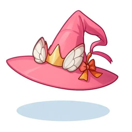 Chapéu da Bruxa Gatinha