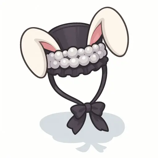 Chapéu do Coelho Elegante