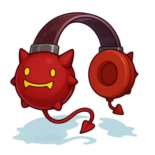 Fone de Ouvido de Diabolik