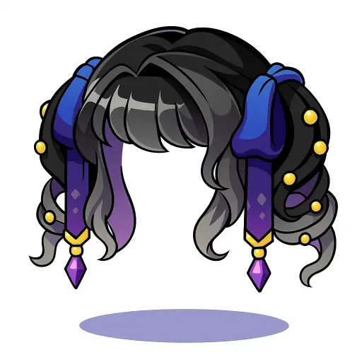 Peruca Preta Estelar