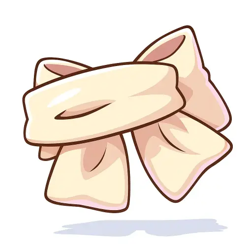 Cachecol com Laço Creme