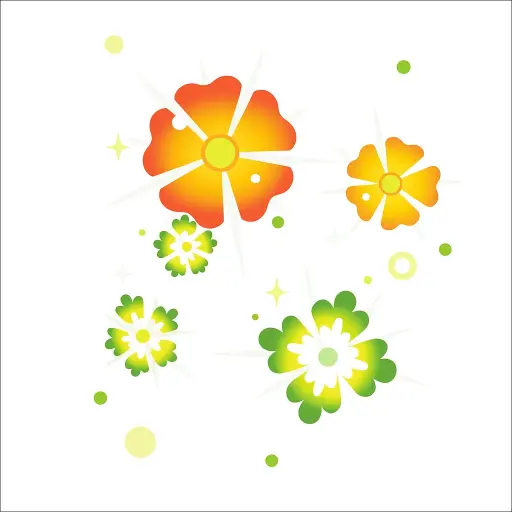 Arranjo Floral de Plástico